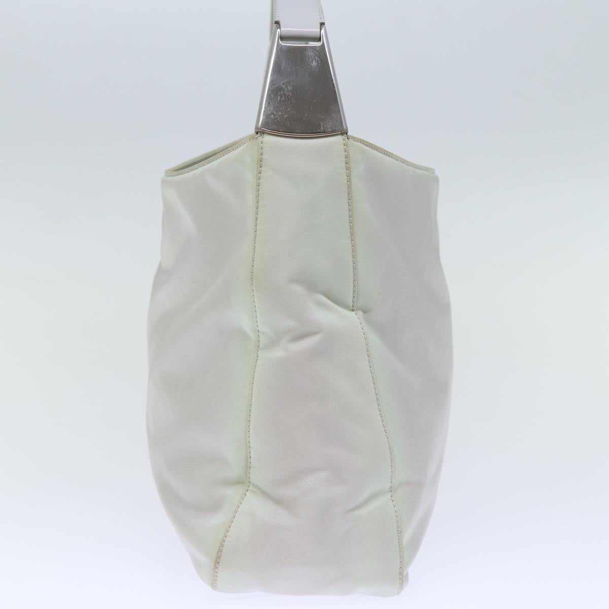 PRADA Shoulder Bag Nylon Gray  72737
