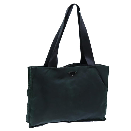 PRADA Tote Bag Nylon Green  72777