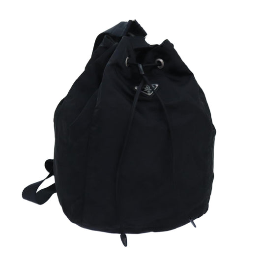 PRADA Backpack Nylon Black  72810
