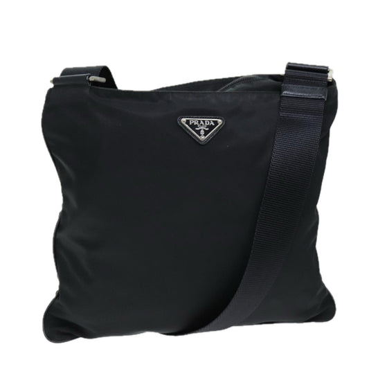 PRADA Shoulder Bag Nylon Black  72842