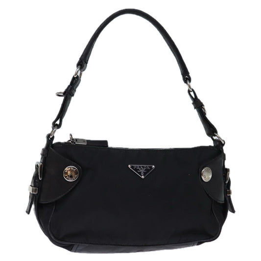 PRADA Shoulder Bag Nylon Black  72853