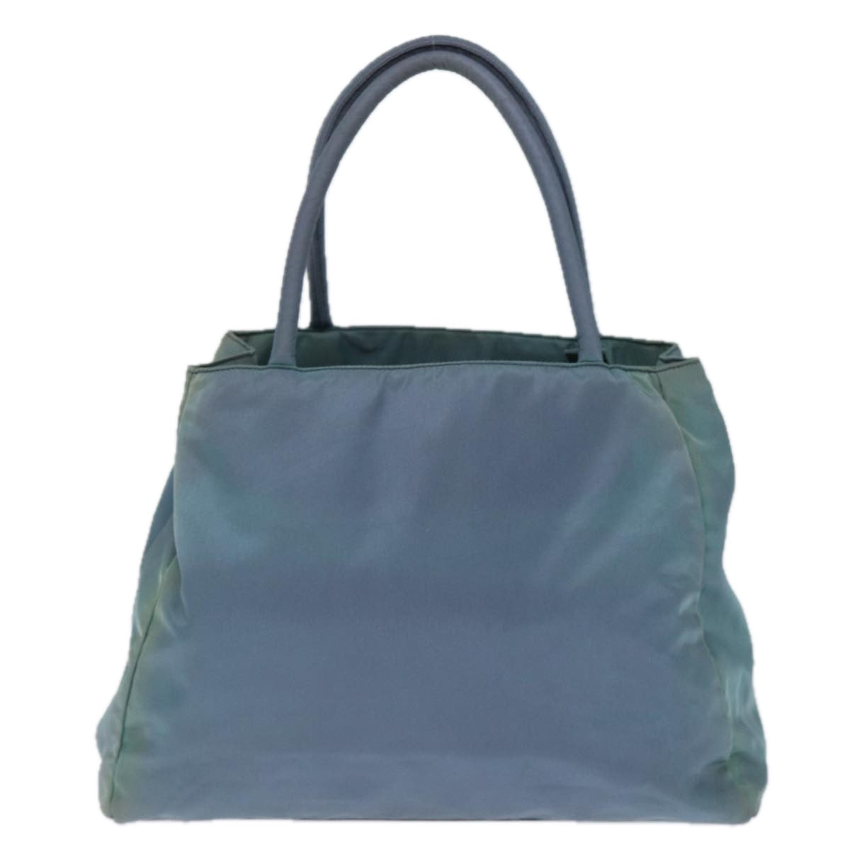 PRADA Hand Bag Nylon Blue  72857