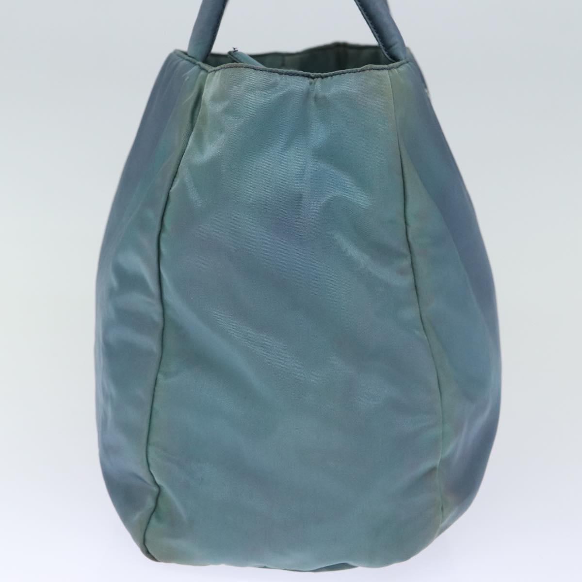 PRADA Hand Bag Nylon Blue  72857