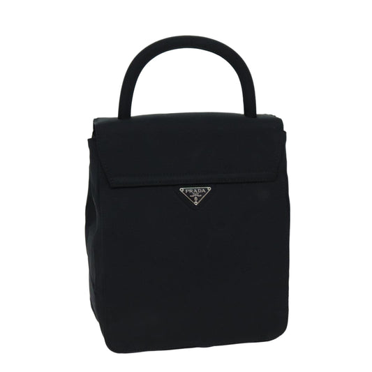 PRADA Hand Bag Nylon Black  72886