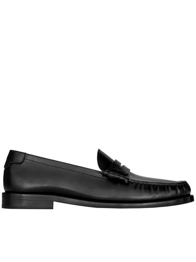 Saint Laurent Le Leather Loafer Black