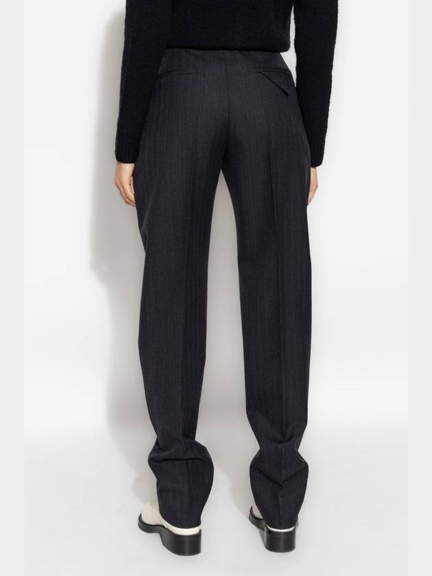 Bottega Veneta Bottega Veneta Wool Trousers, Women's, Grey