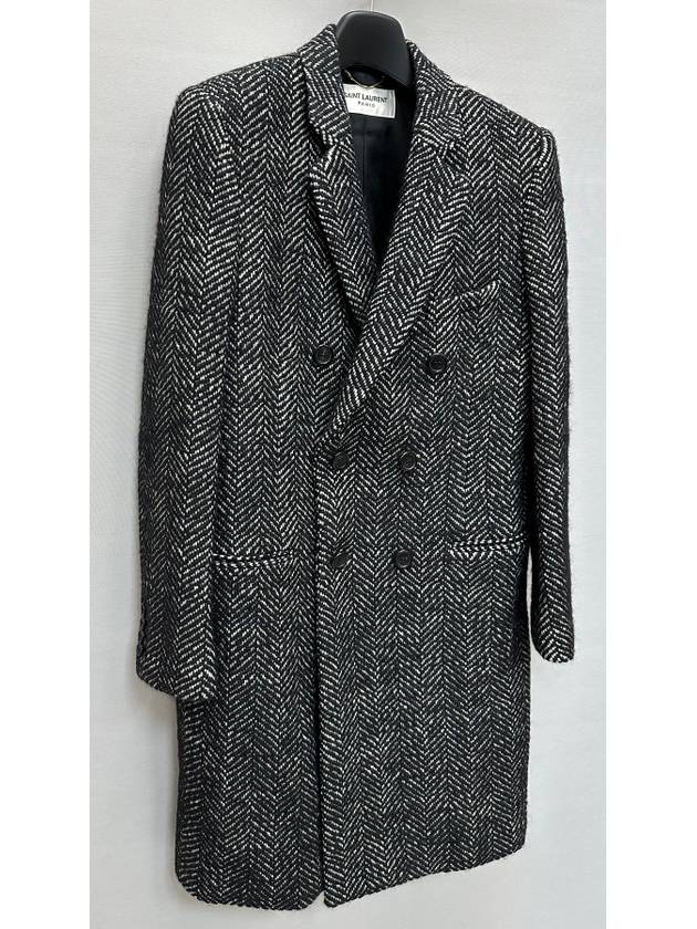 Saint Laurent Double breasted coat 40