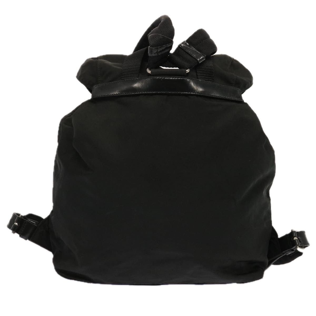PRADA Backpack Nylon Black  73102