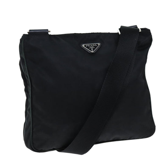 PRADA Shoulder Bag Nylon Black  73105
