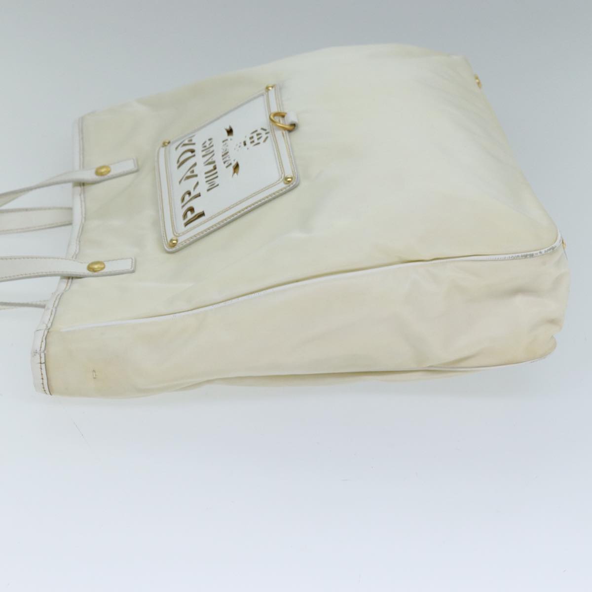PRADA Tote Bag Nylon 2way White  73106