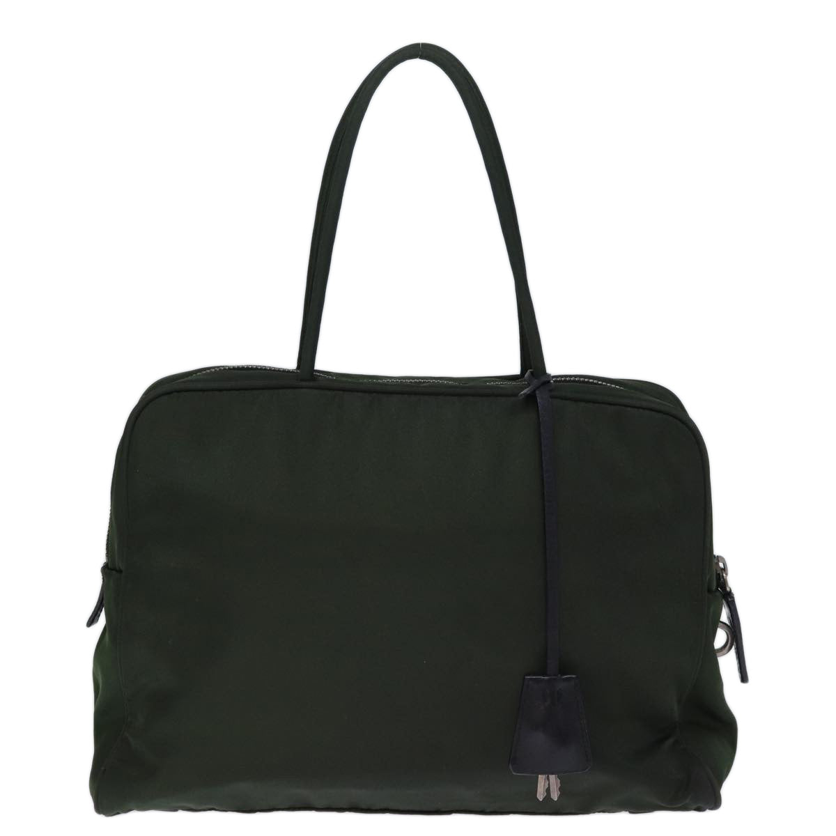 PRADA Hand Bag Nylon Khaki  73205