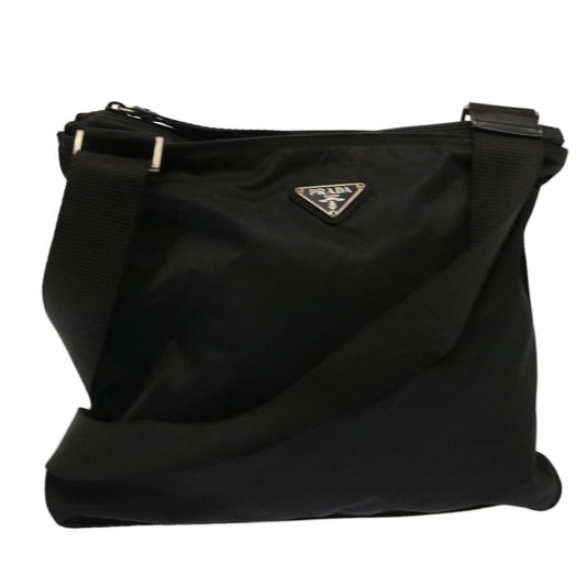 PRADA Shoulder Bag Nylon Black  73336