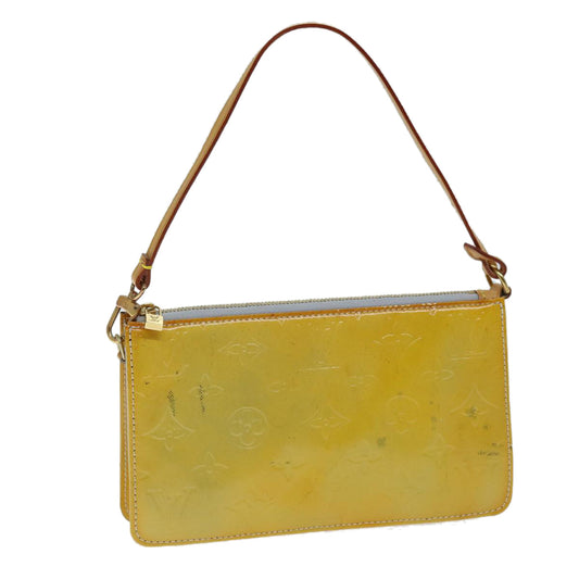 LOUIS VUITTON Monogram Vernis Lexington Accessory Pouch Gris M91056 73461