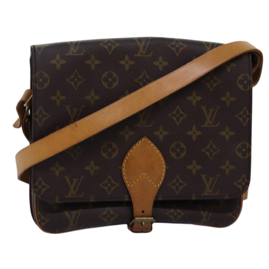 LOUIS VUITTON Monogram Cartouchiere GM Shoulder Bag M51252 LV 73481