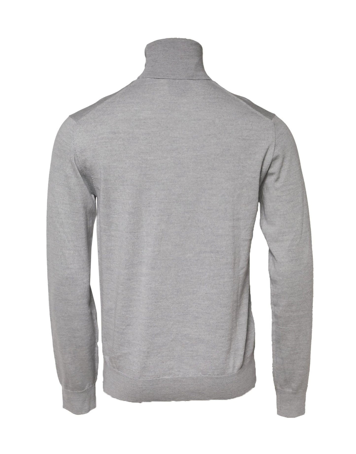 Dolce & Gabbana Gray Long Sleeve Turtleneck Pullover Men's Sweater ()