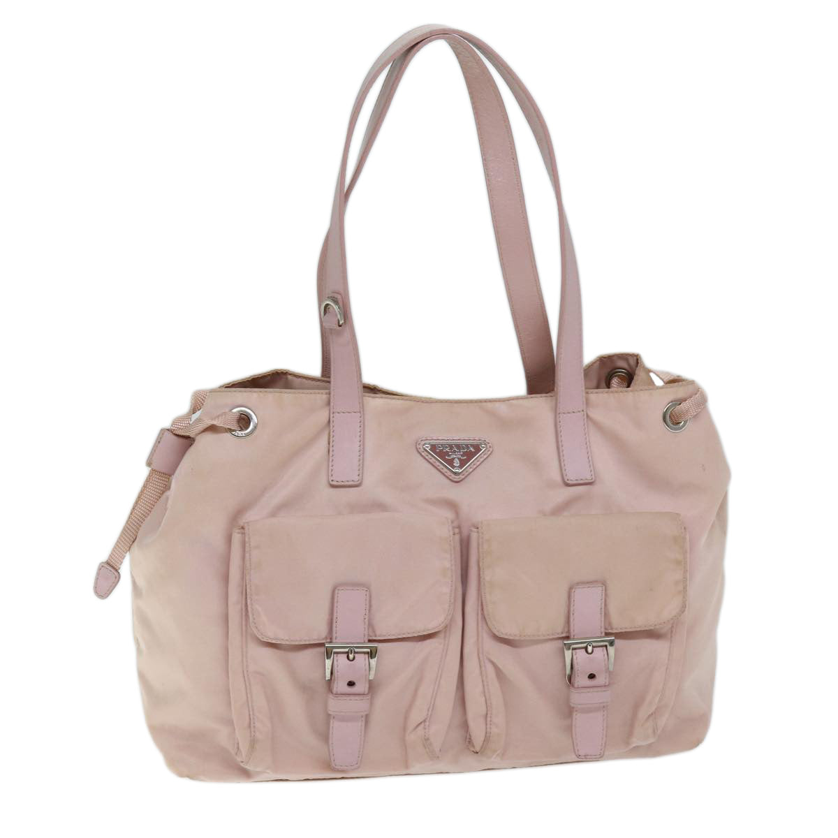 PRADA Tote Bag Nylon Pink  73735