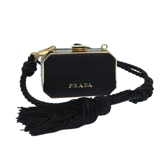 PRADA Shoulder Pouch Nylon Black  73746A