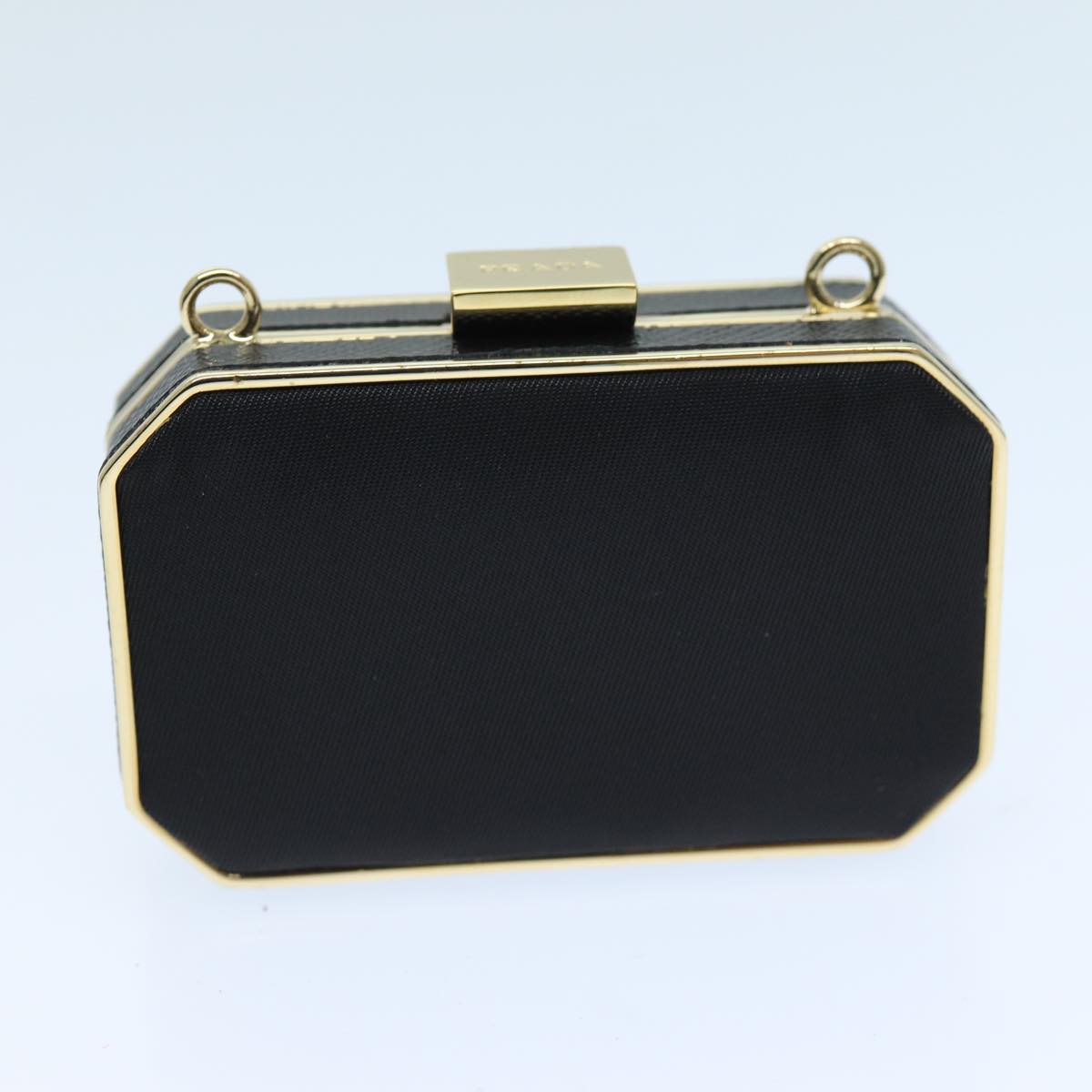 PRADA Shoulder Pouch Nylon Black  73746A