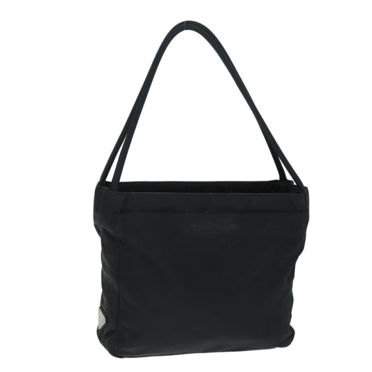 PRADA Hand Bag Nylon Black  73878