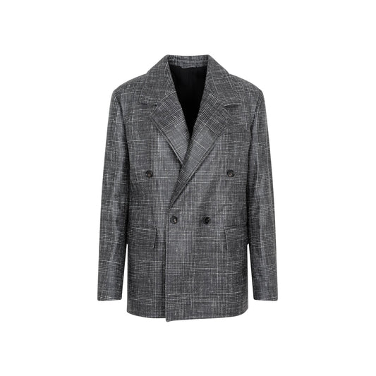 BOTTEGA VENETA Printed Leather Jacket for Women - SS24 Collection