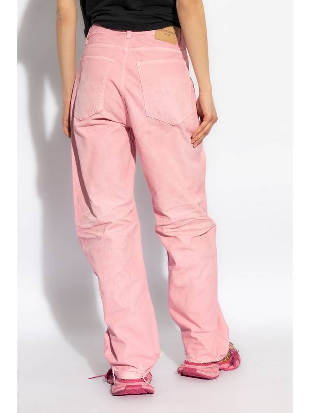 Balenciaga Balenciaga Jeans With Pockets, Women's, Pink