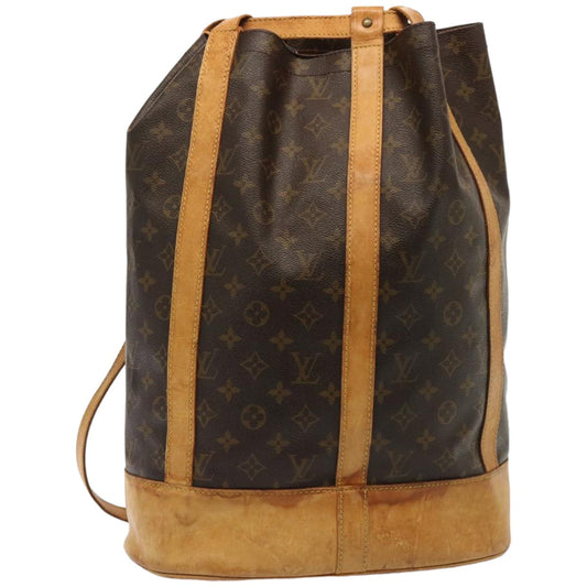 LOUIS VUITTON Monogram Randonnee GM Shoulder Bag M42244 LV 73967