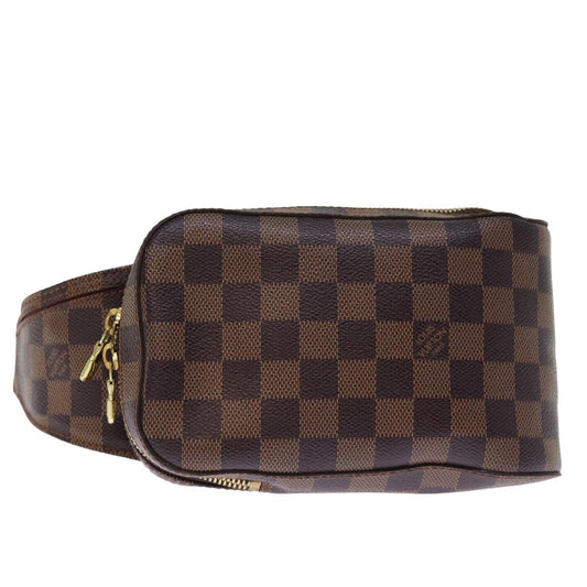 LOUIS VUITTON Damier Ebene Geronimos Shoulder Bag N51994 LV 74020