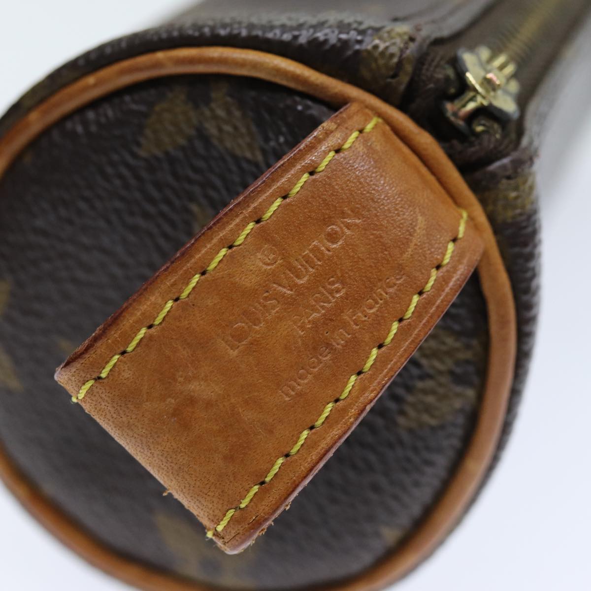 LOUIS VUITTON Monogram Trousse Rondo Pouch M47630 LV 74035