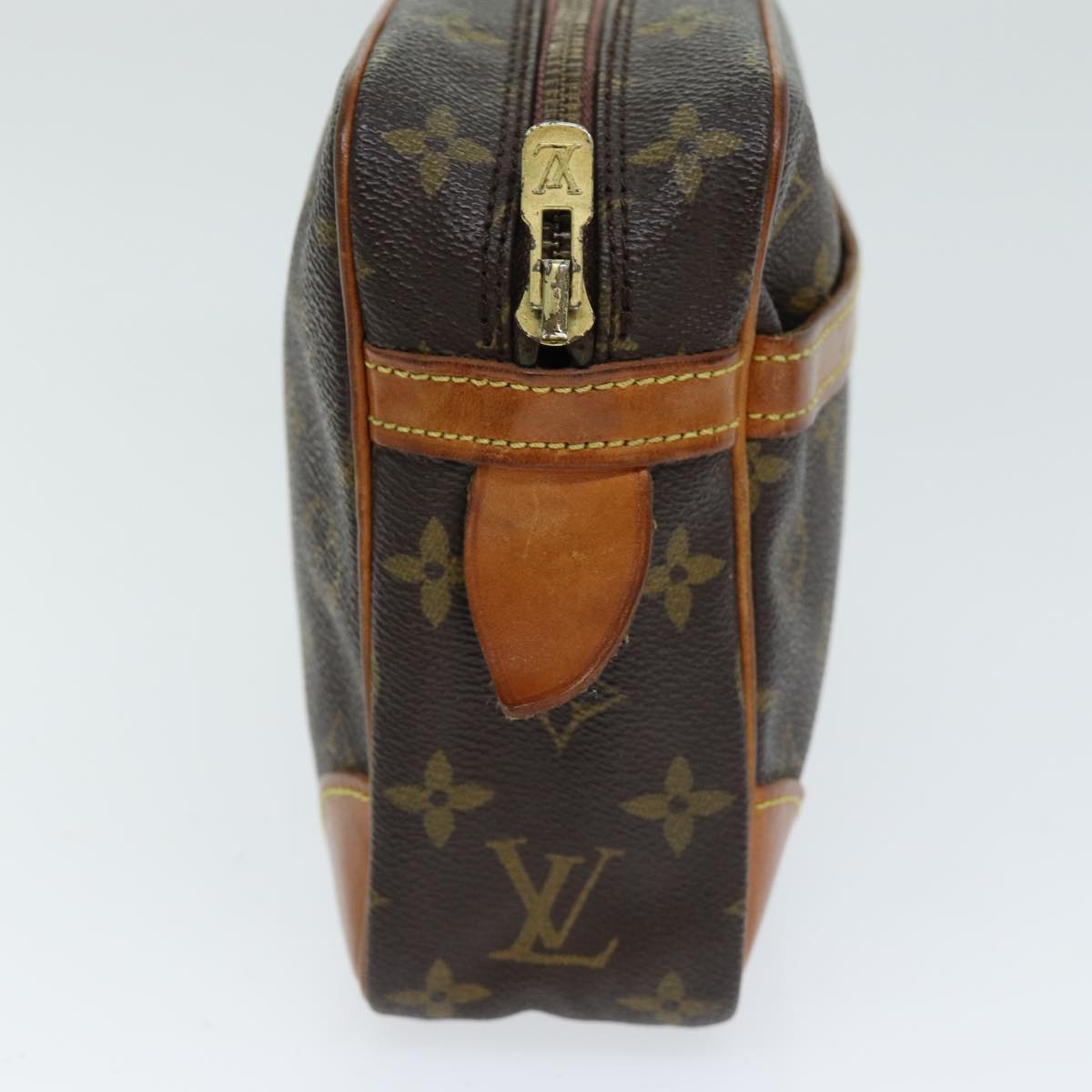 LOUIS VUITTON Monogram Compiegne 28 Clutch Bag M51845 LV 74064