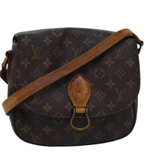LOUIS VUITTON Monogram Saint Cloud GM Shoulder Bag M51242 LV 74069