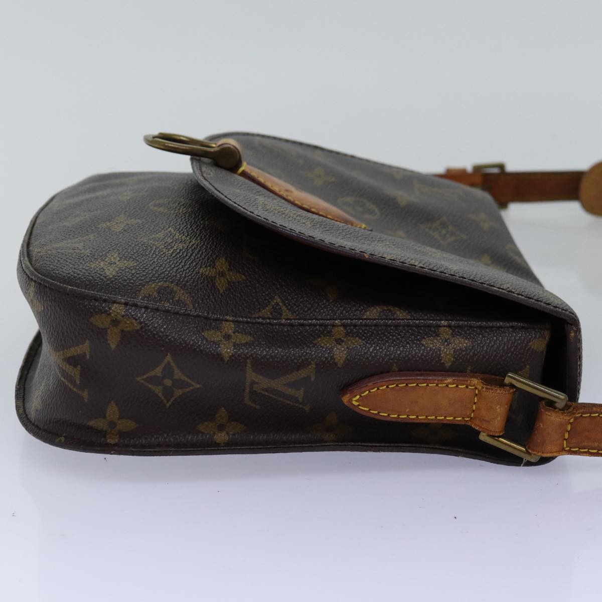 LOUIS VUITTON Monogram Saint Cloud GM Shoulder Bag M51242 LV 74069