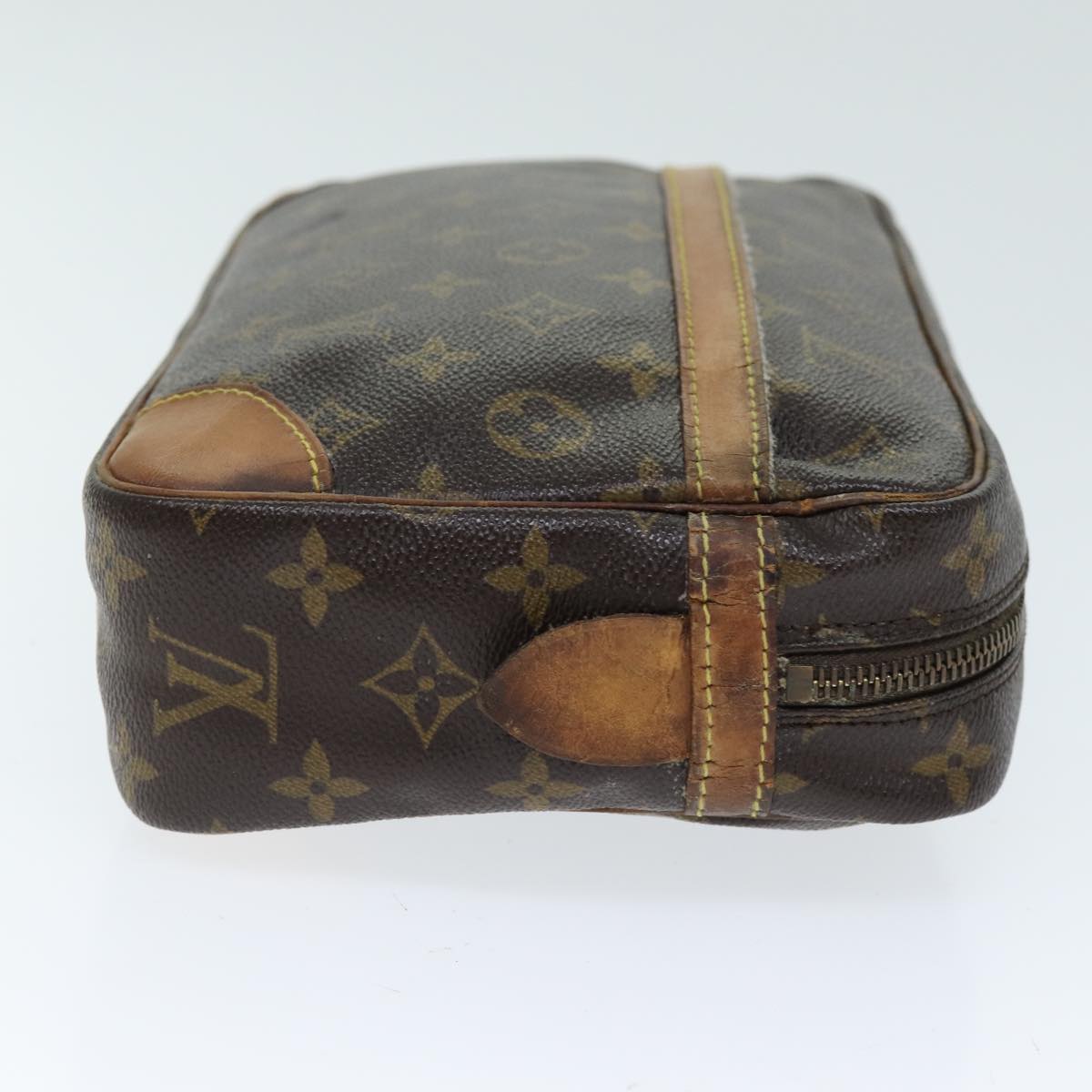 LOUIS VUITTON Monogram Compiegne 28 Clutch Bag M51845 LV 74113