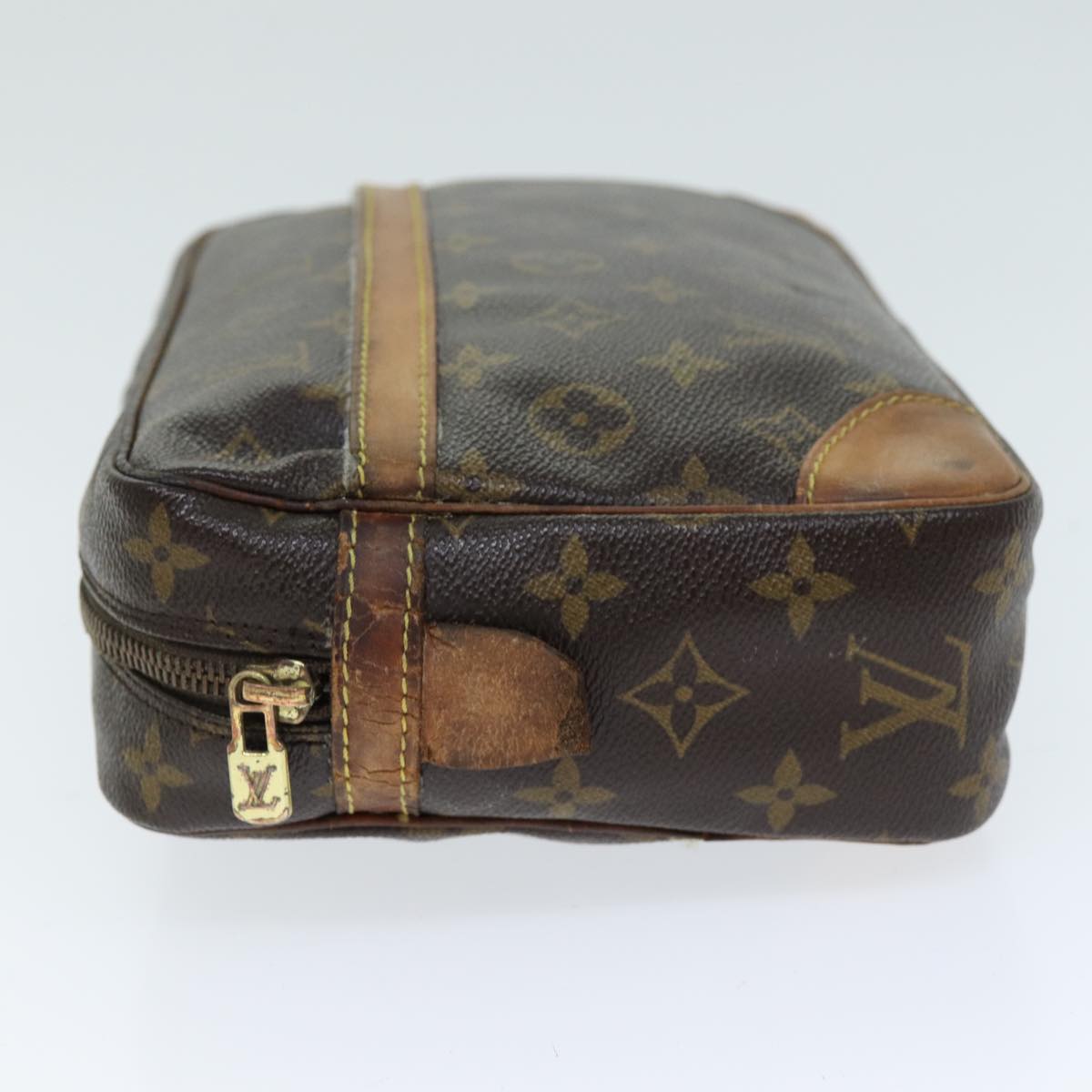 LOUIS VUITTON Monogram Compiegne 28 Clutch Bag M51845 LV 74113