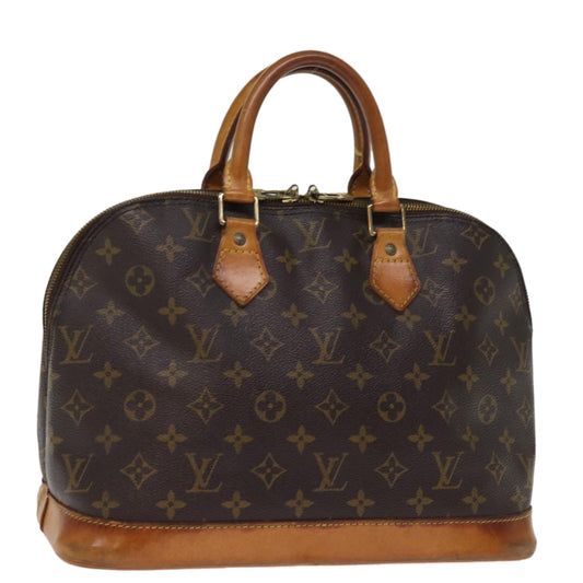 LOUIS VUITTON Monogram Alma Hand Bag M51130 LV 74149