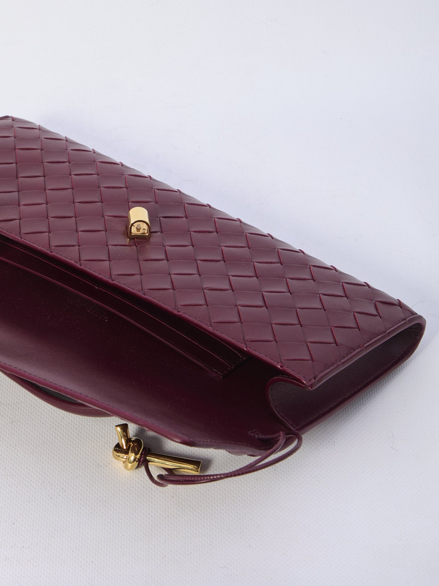 BOTTEGA VENETA Mini Andiamo Clutch Handbag - 13x31x3cm