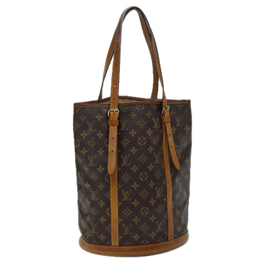 LOUIS VUITTON Monogram Bucket GM Shoulder Bag M42236 LV 74163