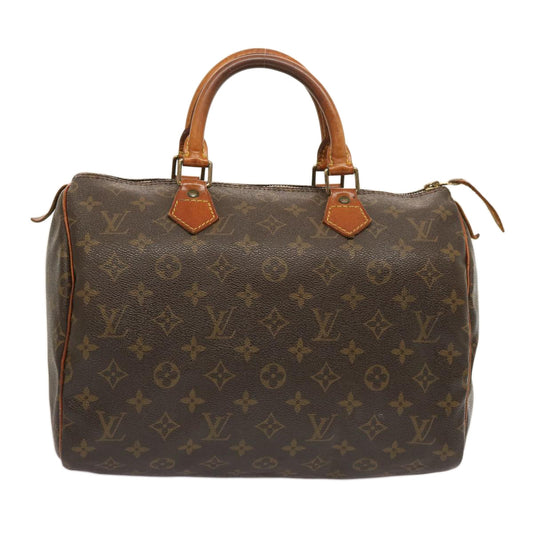 LOUIS VUITTON Monogram Speedy 30 Hand Bag M41526 LV 74171