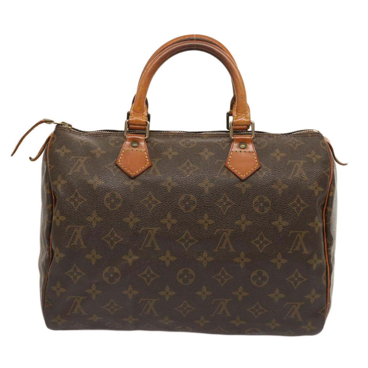 LOUIS VUITTON Monogram Speedy 30 Hand Bag M41526 LV 74171