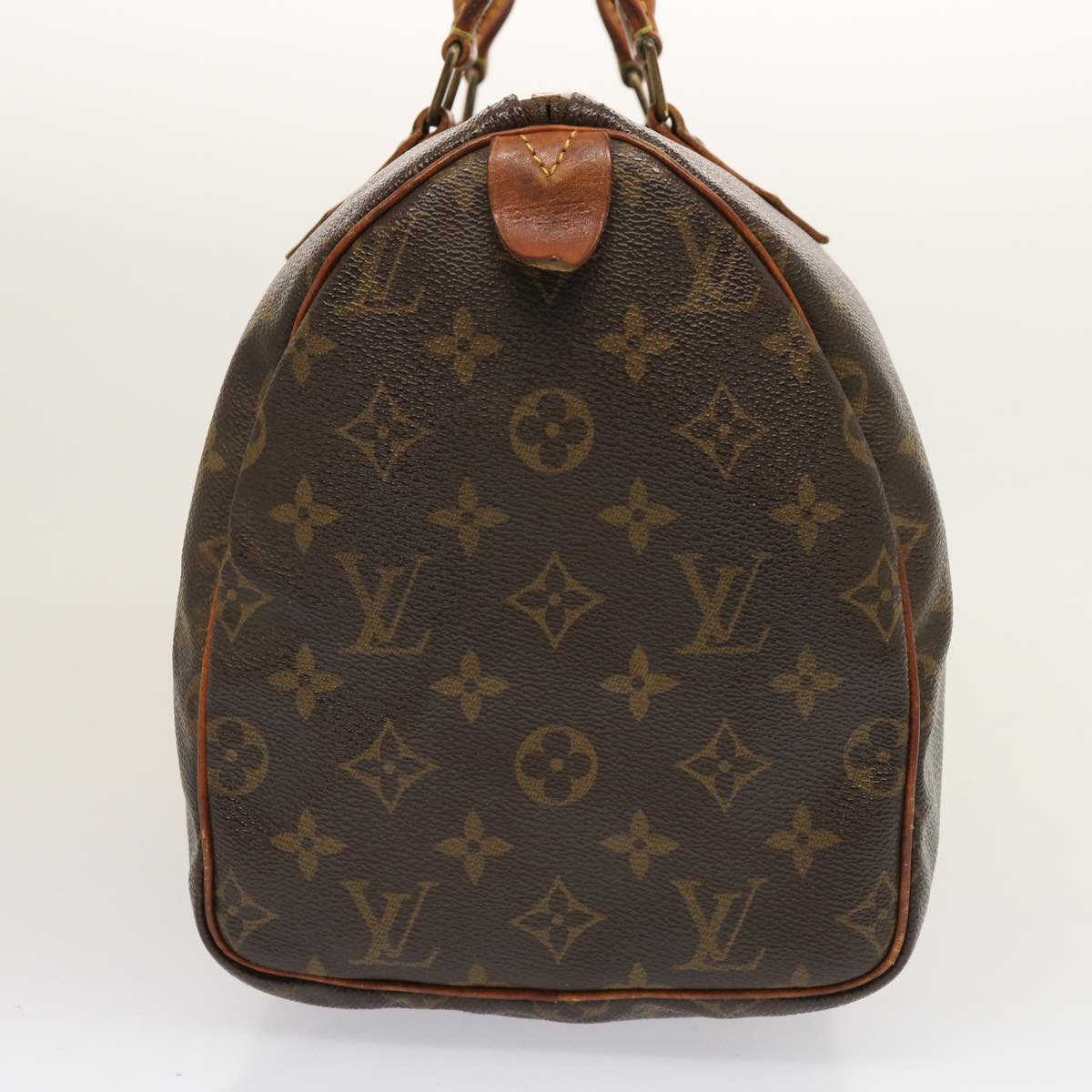 LOUIS VUITTON Monogram Speedy 30 Hand Bag M41526 LV 74171