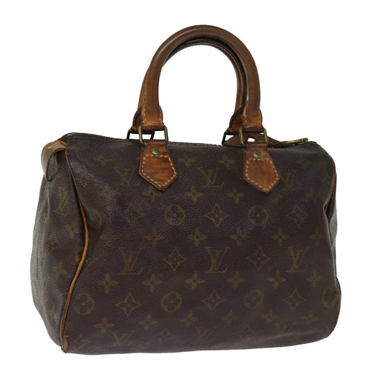 LOUIS VUITTON Monogram Speedy 25 Hand Bag M41528 LV 74172