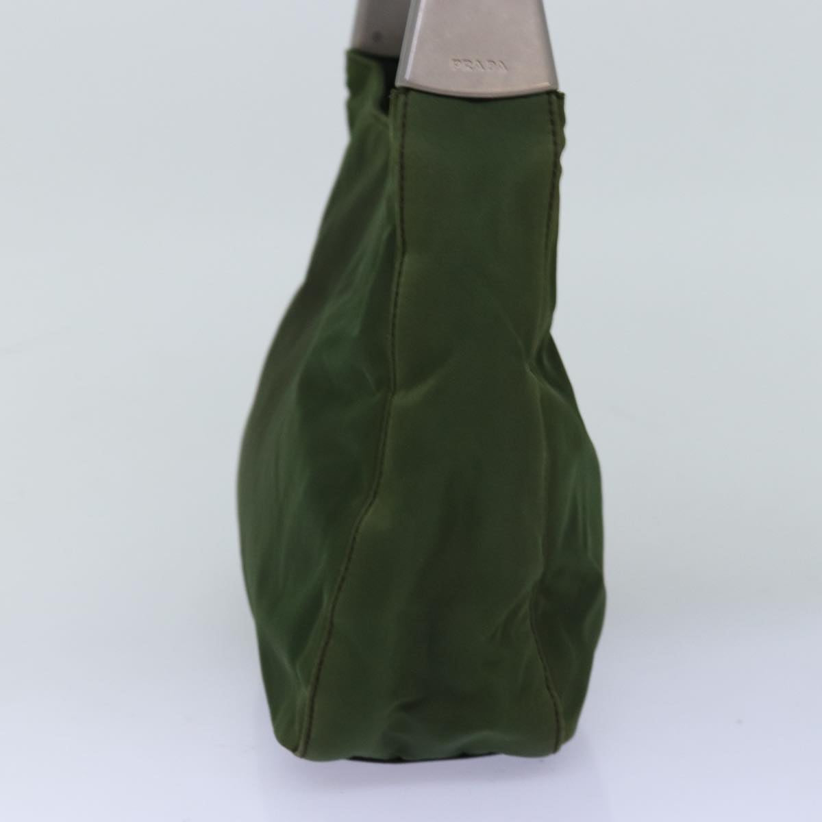 PRADA Shoulder Bag Nylon Khaki  74196