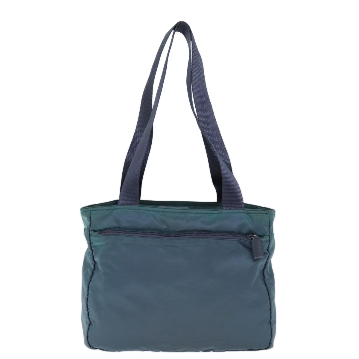 PRADA Tote Bag Nylon Turquoise Blue  74200