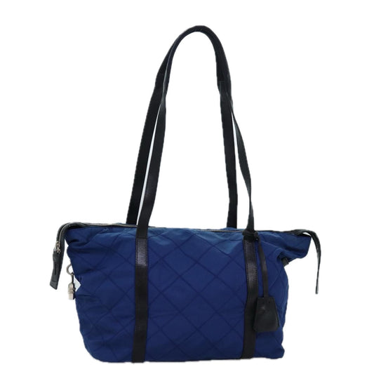 PRADA Tote Bag Nylon Blue  74236
