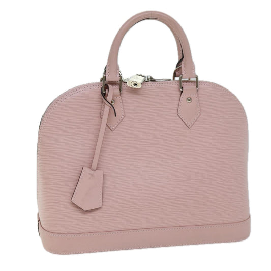 LOUIS VUITTON Epi Alma PM Hand Bag Rose Claire M41323 LV 74276A