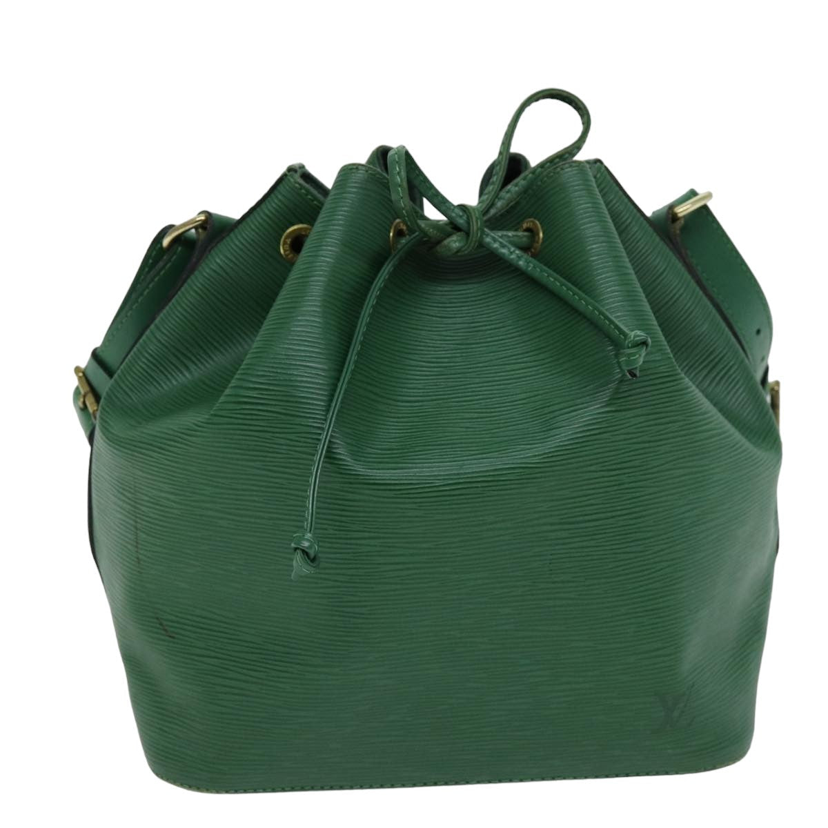 LOUIS VUITTON Epi Petit Noe Shoulder Bag Green M44104 LV 74295