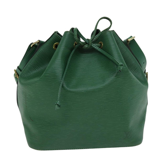 LOUIS VUITTON Epi Petit Noe Shoulder Bag Green M44104 LV 74295