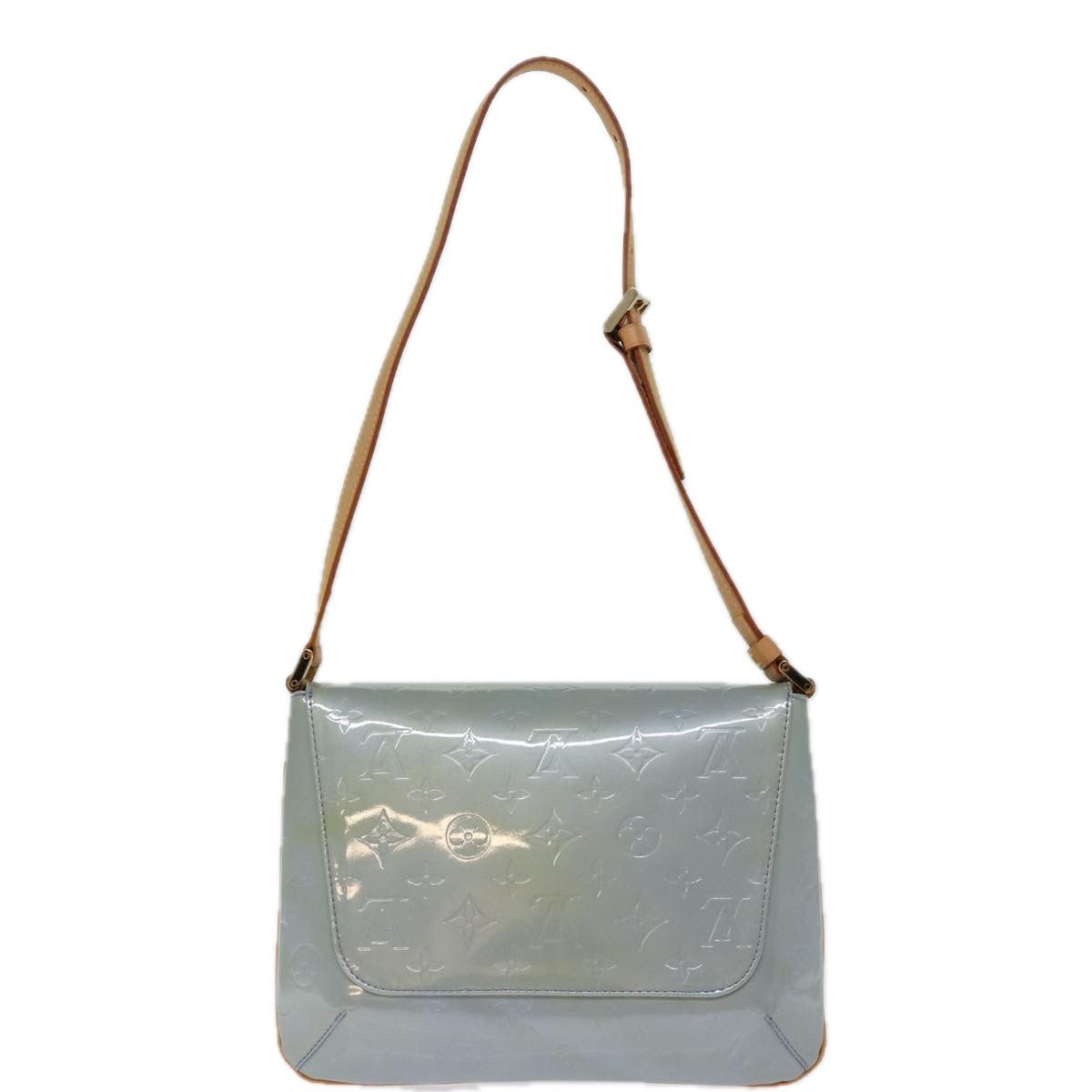 LOUIS VUITTON Monogram Vernis Thompson Street Bag Lavande M91009 LV 74317