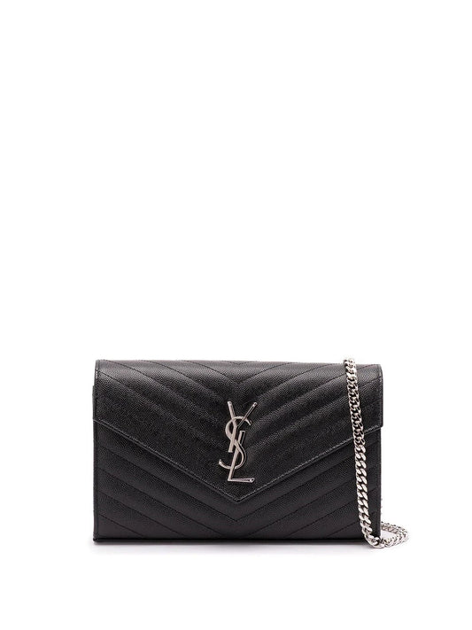 Saint Laurent Women Classic `Cassandre` Chain Wallet