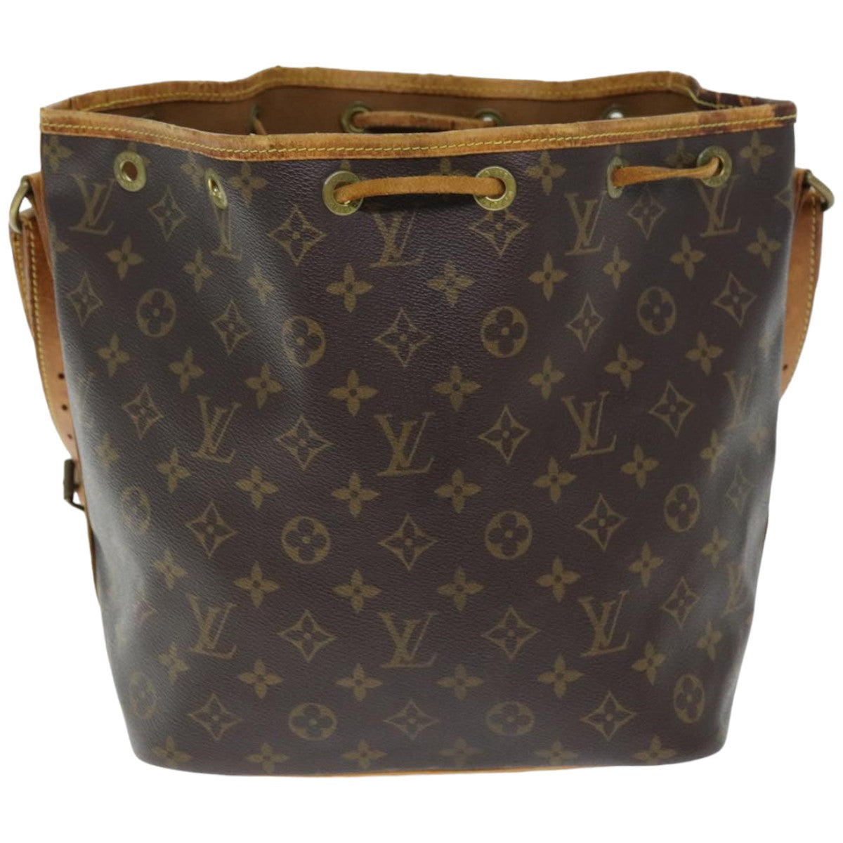 LOUIS VUITTON Monogram Petit Noe Shoulder Bag M42226 LV 74341