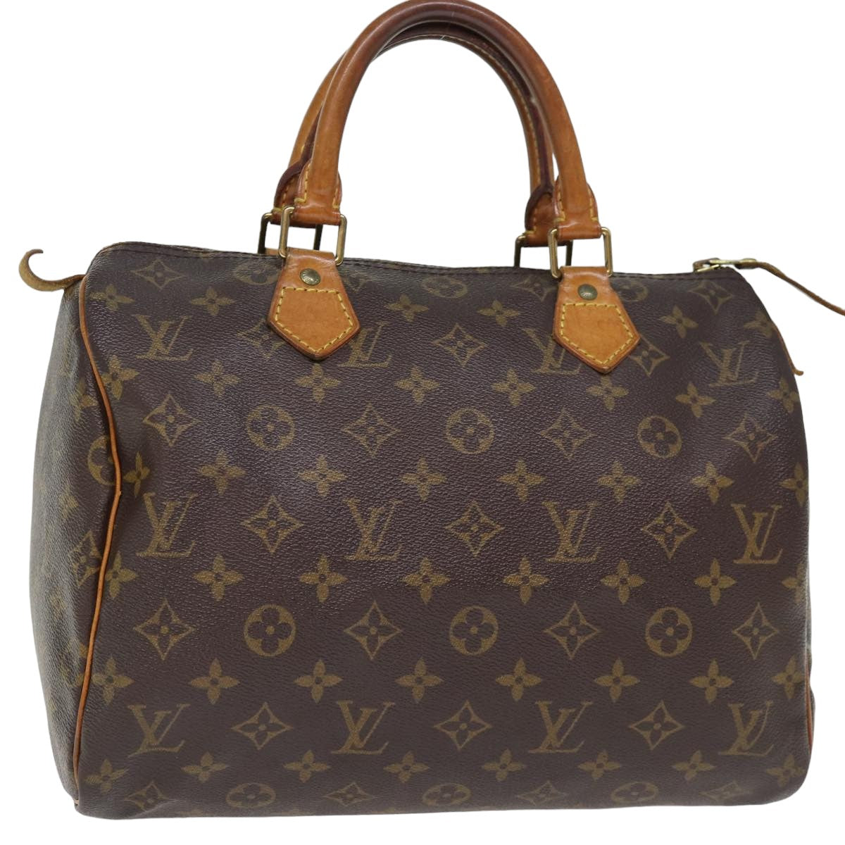 LOUIS VUITTON Monogram Speedy 30 Hand Bag M41526 LV 74346